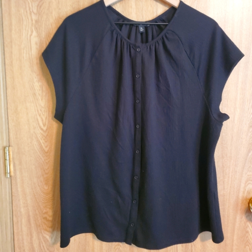 Banana Republic Factory, Oversized Button-down T-Shirt, Size XL